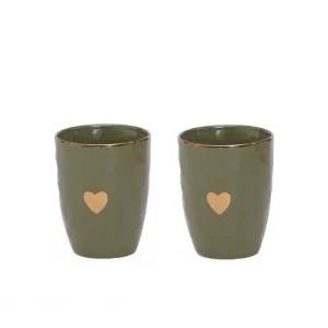 Set de 2 gobelets matins calins kaki