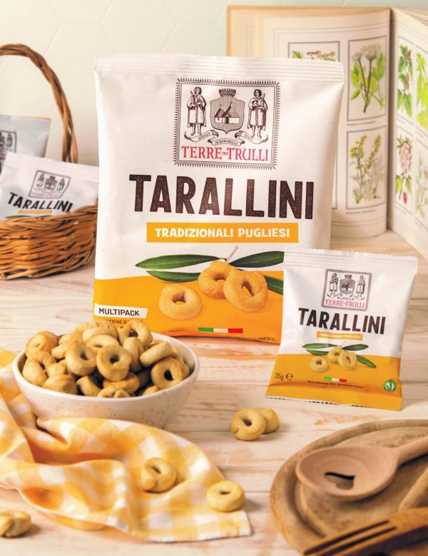 Emballage multiple Tarallini Traditici Pugliesi (6 pièces de 35 g)