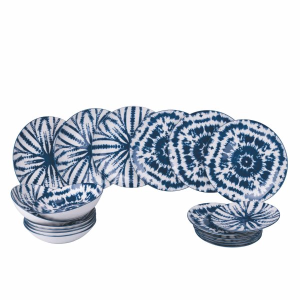 LA TAVOLA BLEUE 18PCS