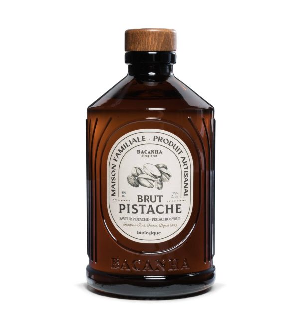 Sirop de Pistache Brut Biologique – 400 ml
