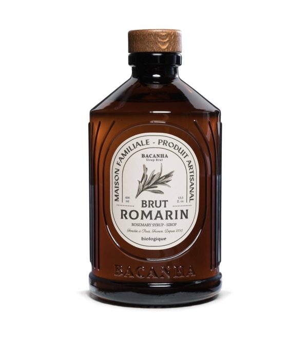 Sirop de Romarin Brut Biologique – 400 ml