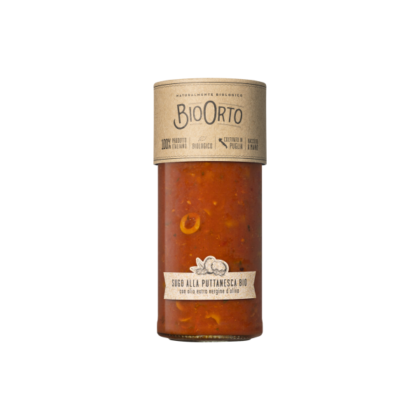 Sauce puttanesca biologique